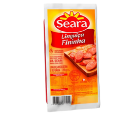 Linguiça Defumada Fininha Seara 215g
